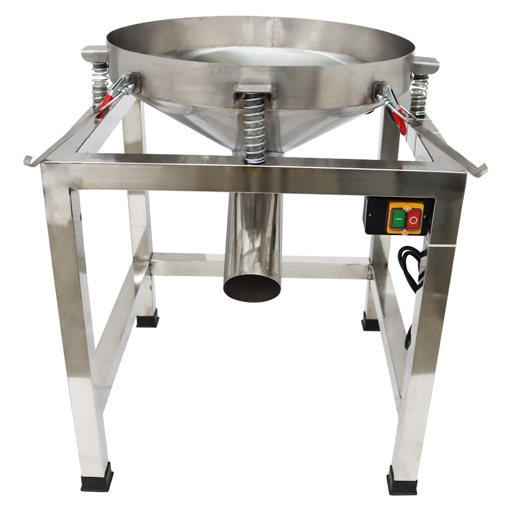 19.6in Electric Sieve Industrial Vibrating Screen Stainless Shaker 40 , 100 Mesh