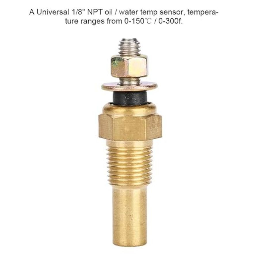 Temperature 1/8 NPT Electrical Sender Transmitter Sending Unit Temp Sensor