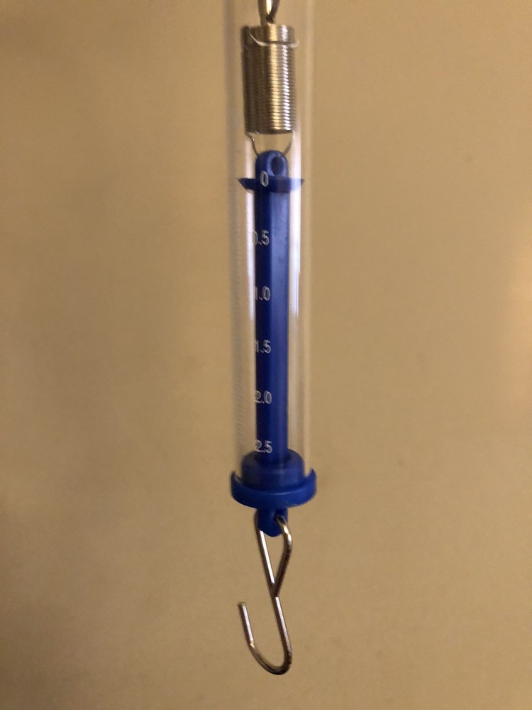 Hanging Tubular Spring Scale