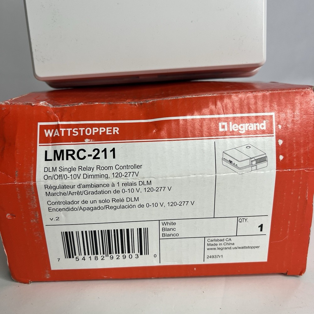 WATTSTOPER -LMRC-211 LEGRAND DLM SINGLE RELAY ROOM CONTROLLER.
