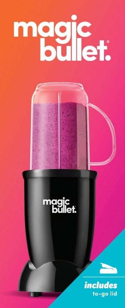 4 Piece Personal Blender Fast Versatile Easy Use Sauces Dips Drinks Snacks New