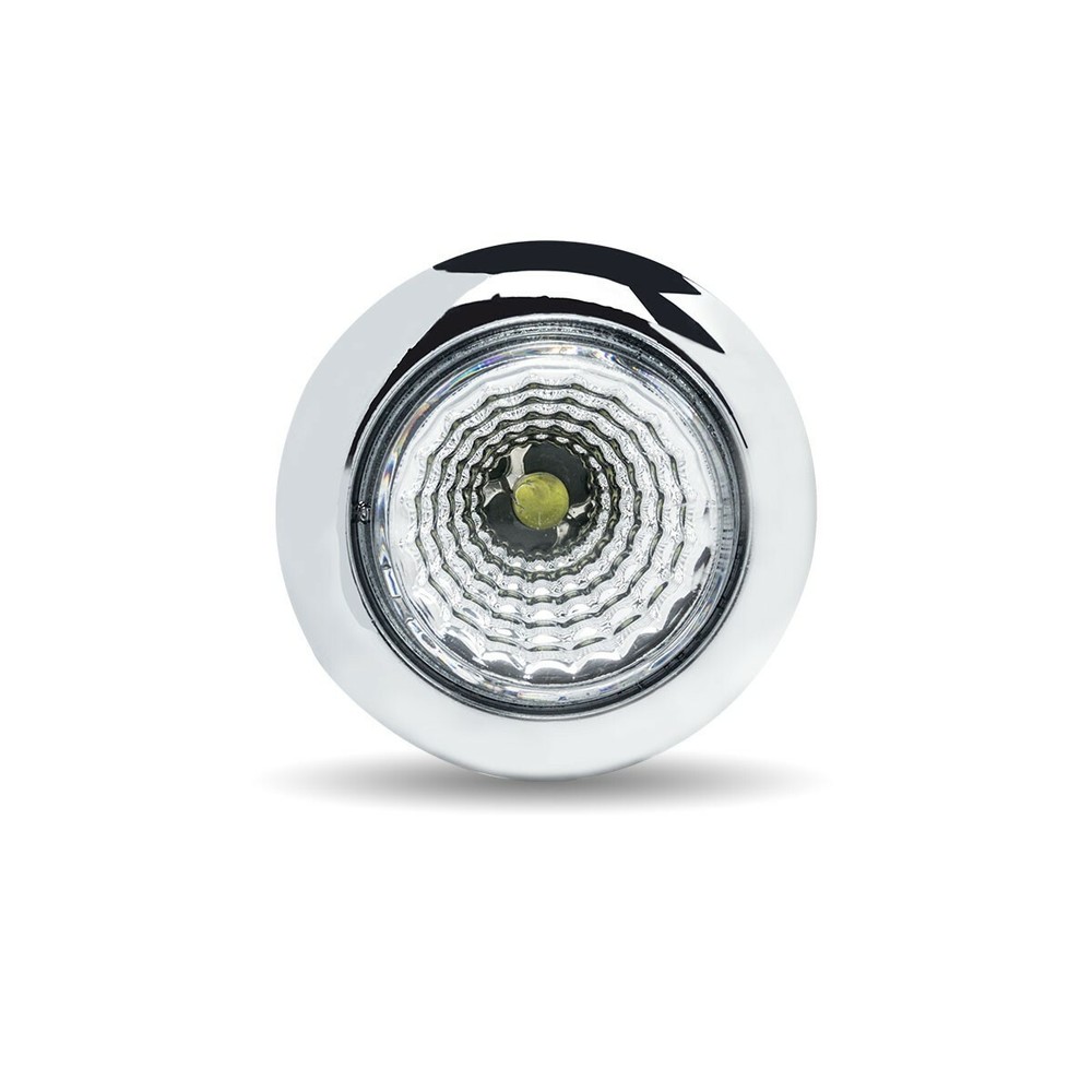 3/4" CLEAR RED LED MARKER LIGHT