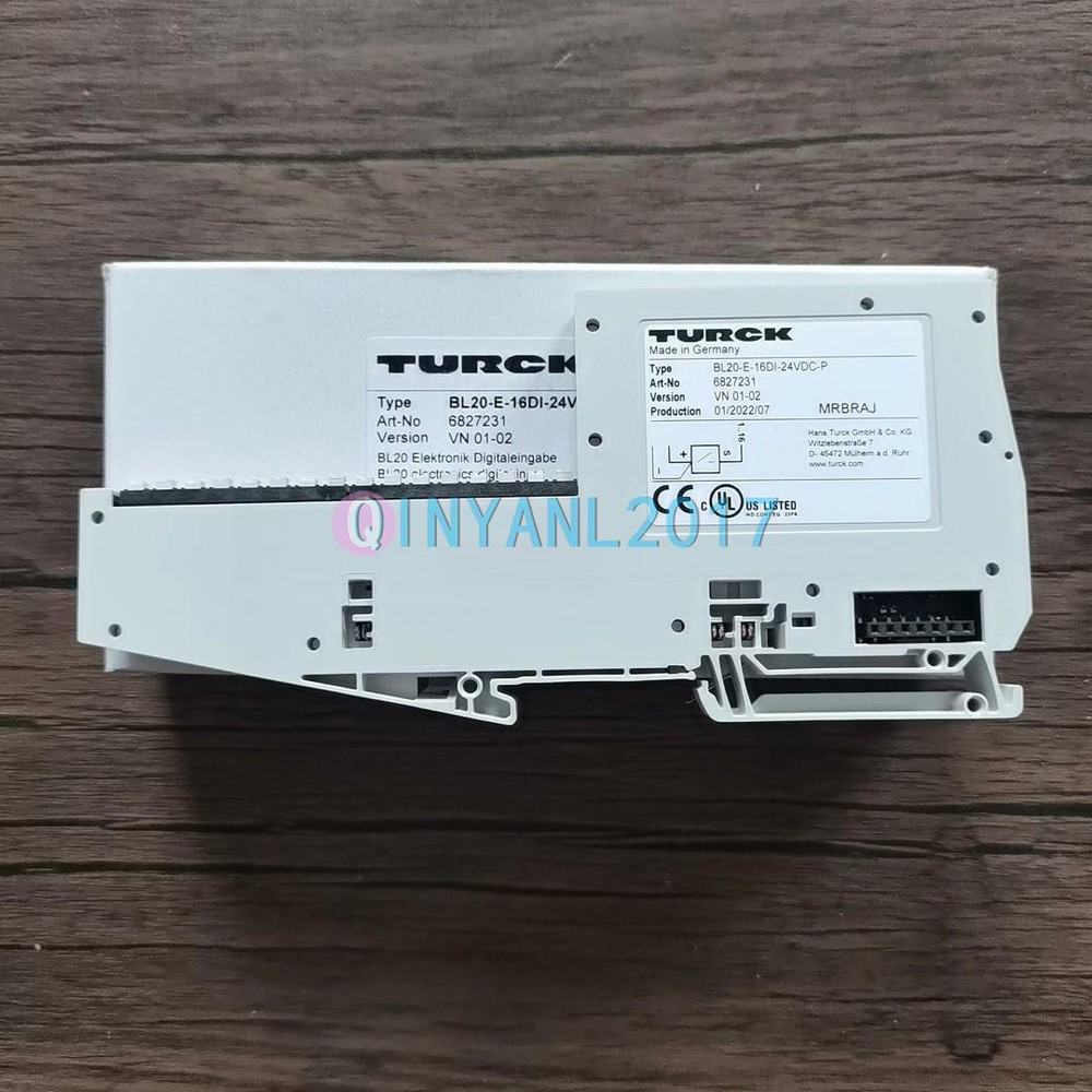 1PCS NEW Turck bus module BL20-E-16DI-24VDC-P