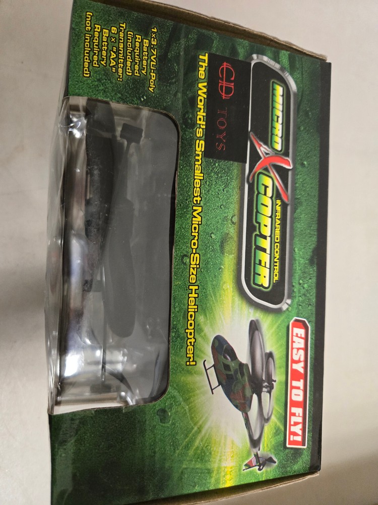 Micro XCopter Infrared Controlled Micro-Size Helicopter - New Old Stock