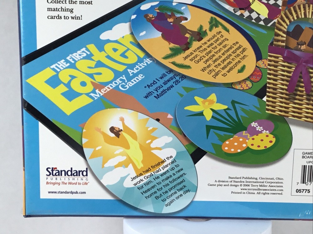 The First Easter Memory Activity Game by Standard Publishing Brand Sealed 2006