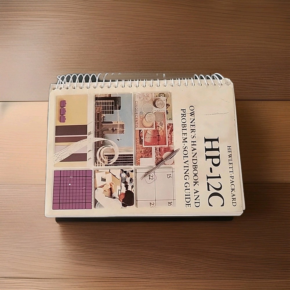 HP-12C Owner’s Handbook And Problem-Solving Guide Hewlett-Packard Calculator