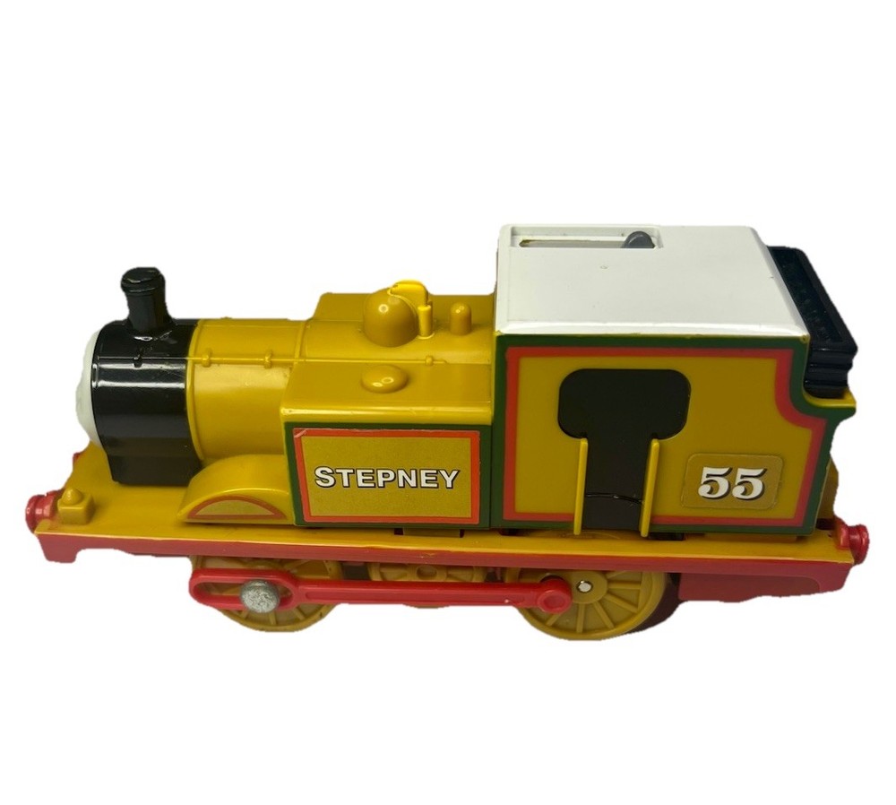 2004 Gullane Tomy Stepney #55 Yellow Train Engine Model working
