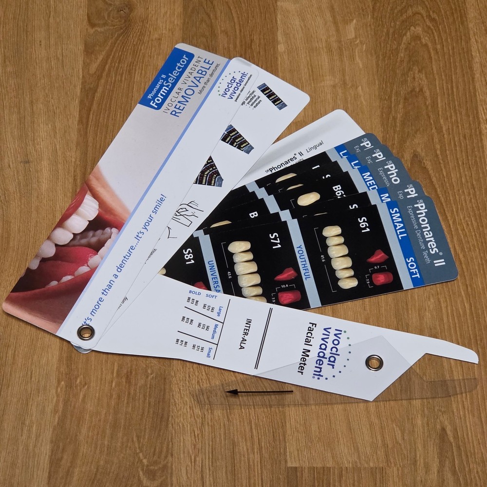 Ivoclar Vivadent Removable / Phonares ll Form Selector Guide