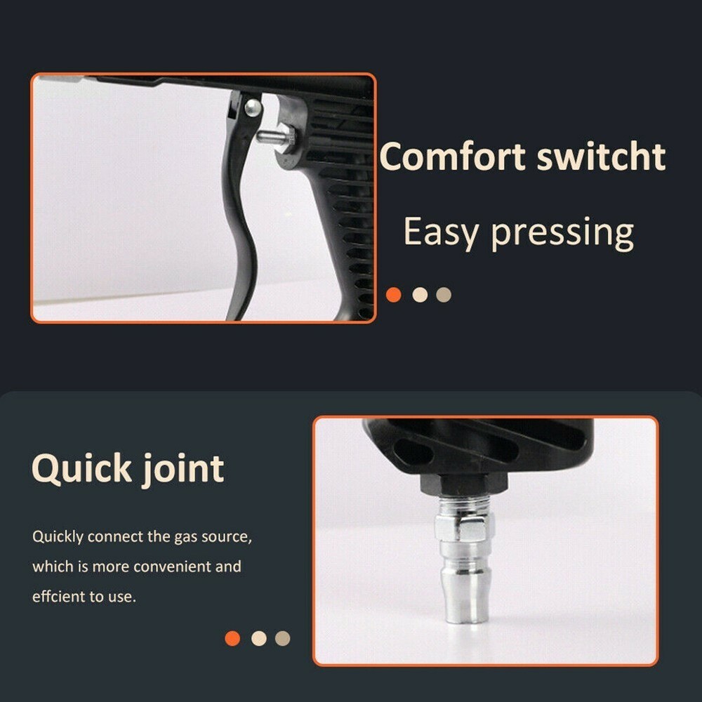 Handheld Spray Machine Gravity Sand Blaster Portable Small Air Sandblasting Tool