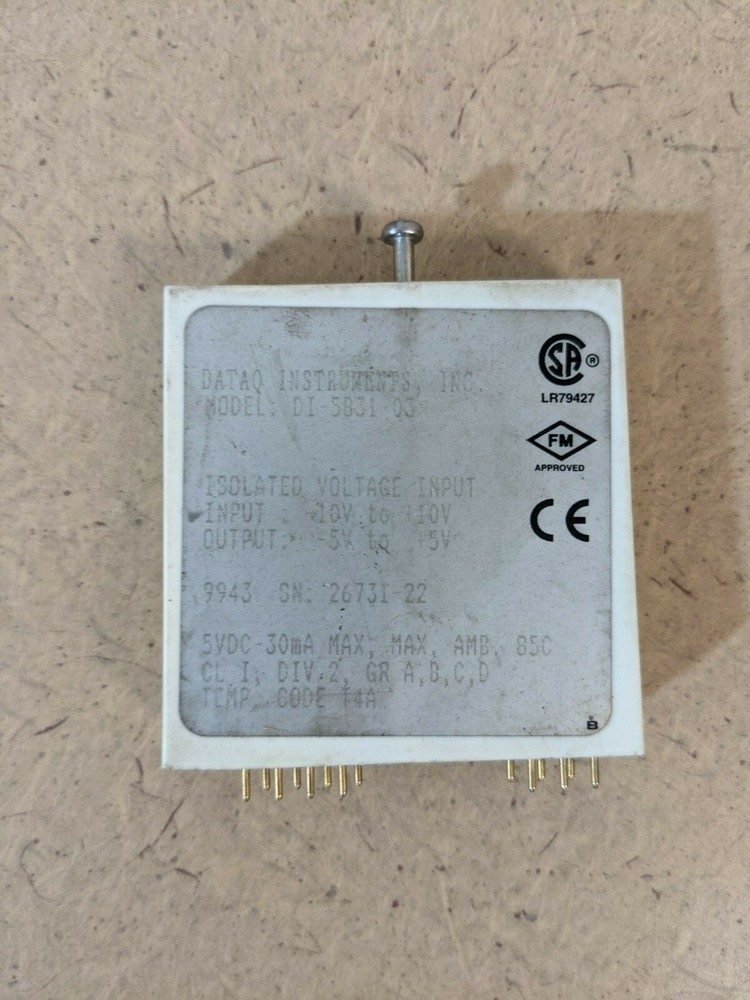 DATAQ INSTRUMENTS DI-5B31-03 Isolated Voltage Input