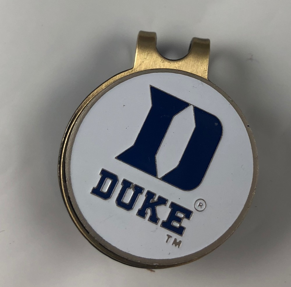 GOLF HATCLIP + ballmarker Duke Blue Devils NEW