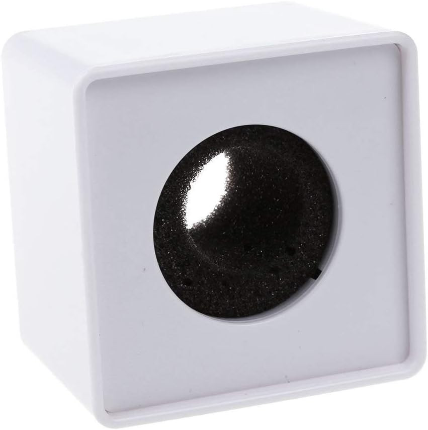 Onwon 2 Pieces Portable Square Cube Shaped Interview Mic Microphone Flag Station