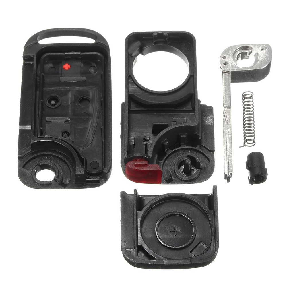 2X KEY REMOTE FOB CASE 3 Button For Chrysler Crossfire 2004 - 2008 FLIP