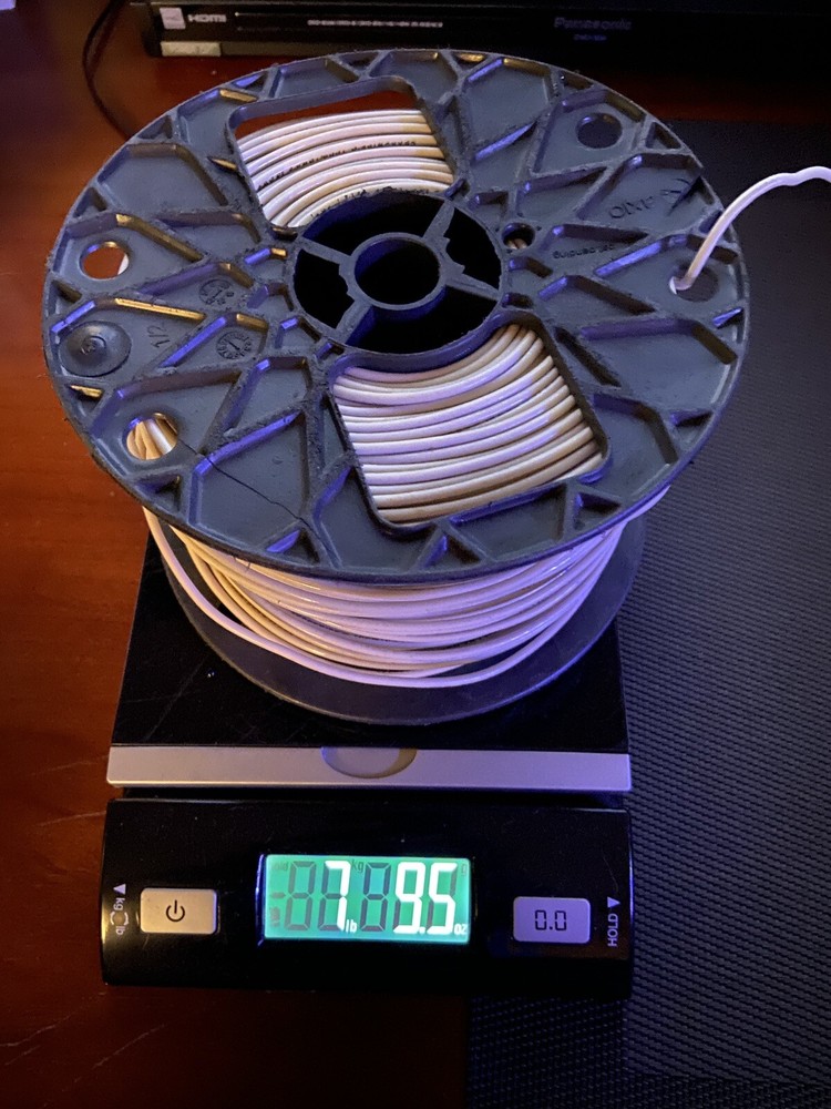 500 ft. #14 White SOLID 14 Gauge CU THHN Wire