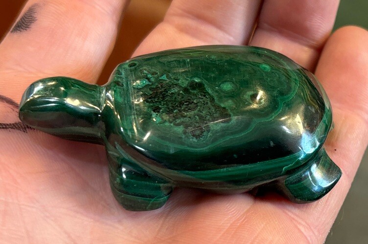 2” Malachite Turtle