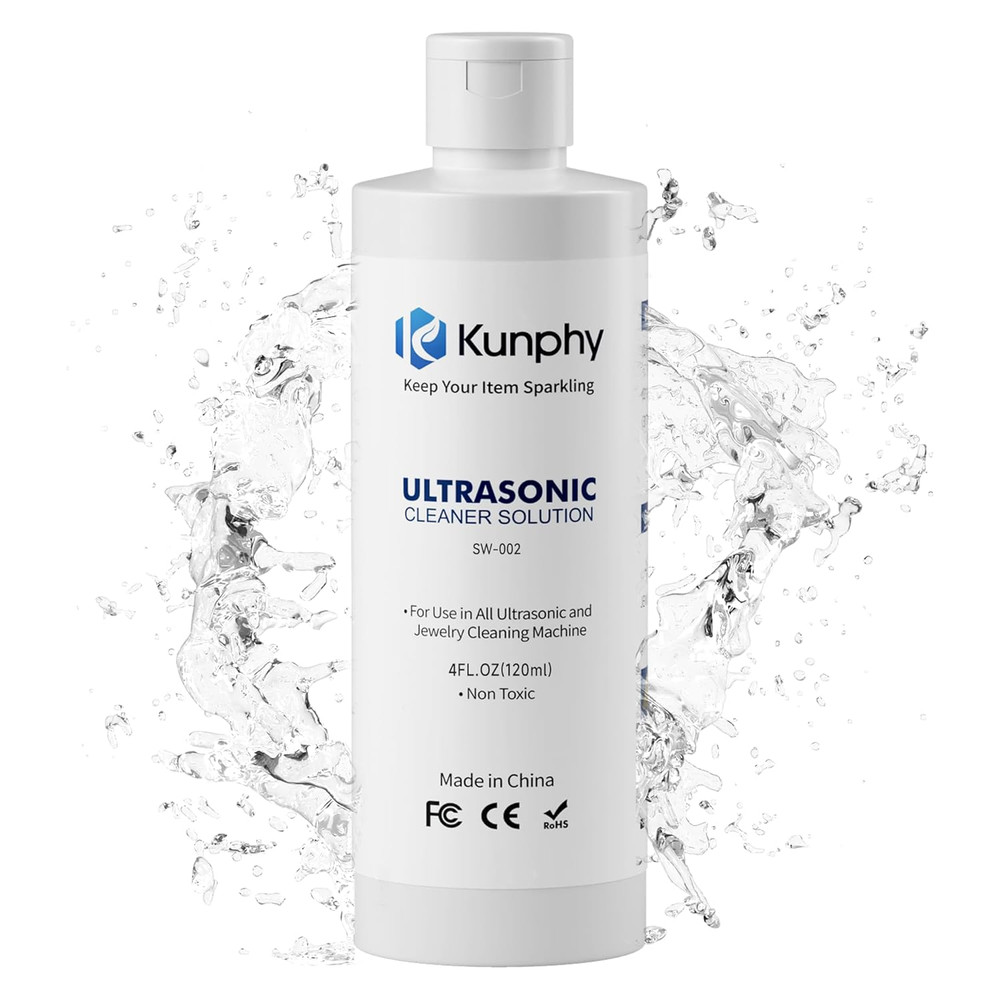 Jewelry Cleaner Solution -Ultrasonic Cleaner Solution for Gold, Silver, Platinum