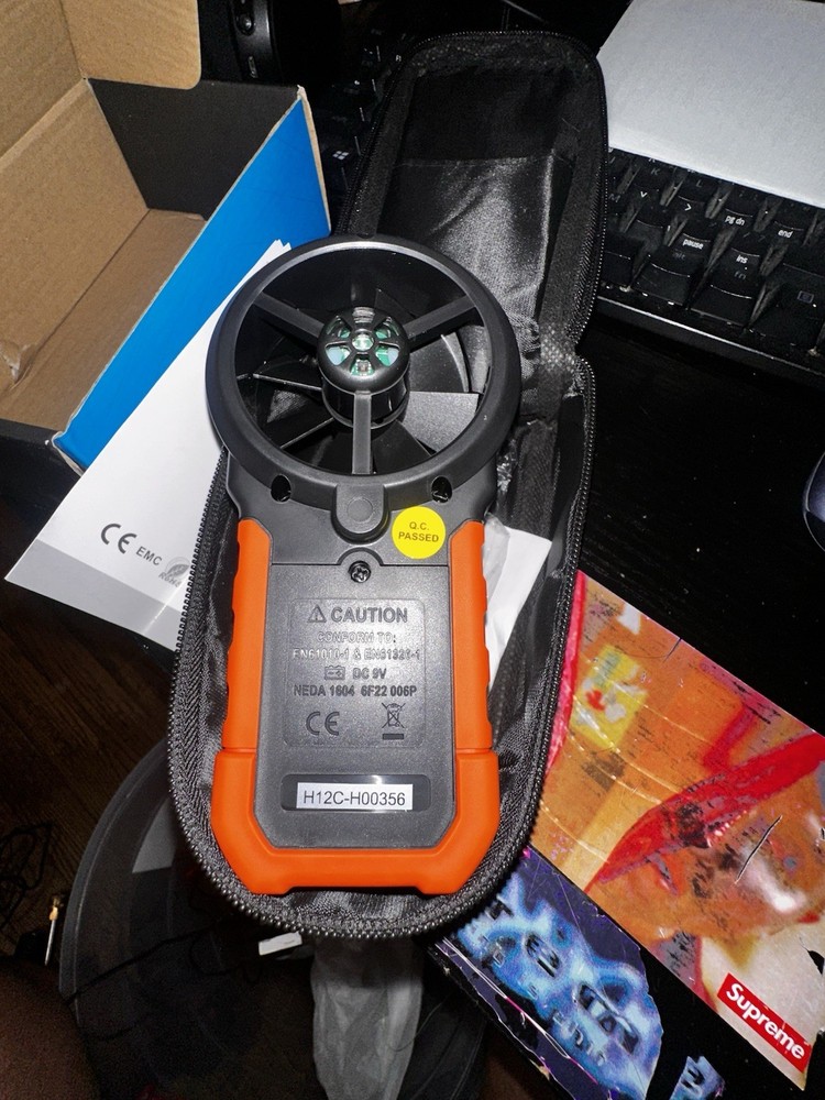 PROTMEX Anemometer PT6252A/PT6252B Digital Wind Speed Meter