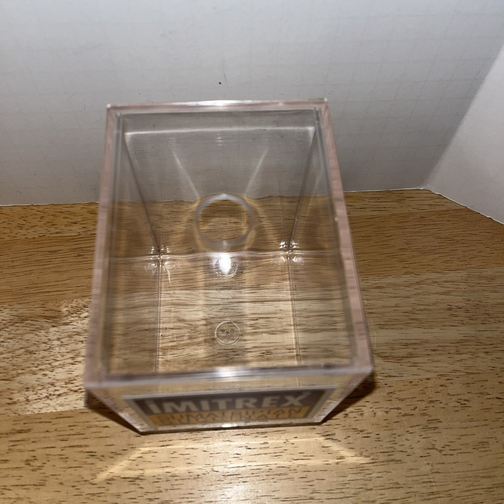 Imitrex Sumatriptan Succinct Tablet Plastic Display Box Dispenser Glaxo Wellcome