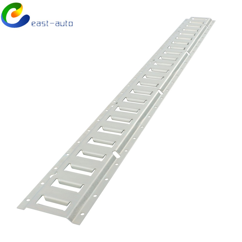 Galvanized Steel (4 Pack) 4' E Track Tie Down Rail Kit For Motorcycle Tie Downs