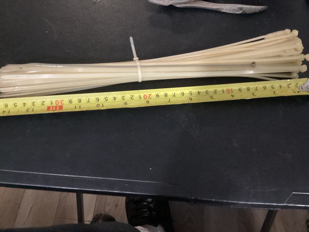 Lot of Assorted Size Plastic Wire Cable Ties