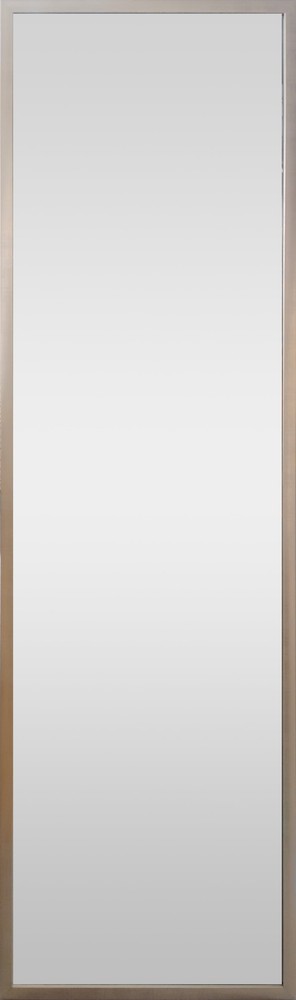 17" x 58" Black Modern Cheval Mirror