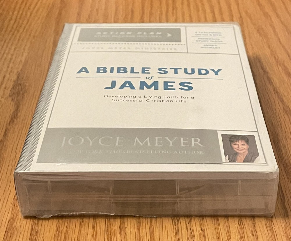 Bible Study Of James Joyce Meyer CD DVD Personal Study Guide