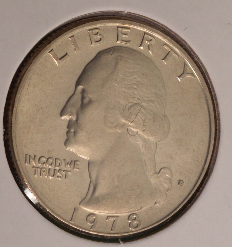 1978D - USA Washington Quarter B/U - Uncirculated