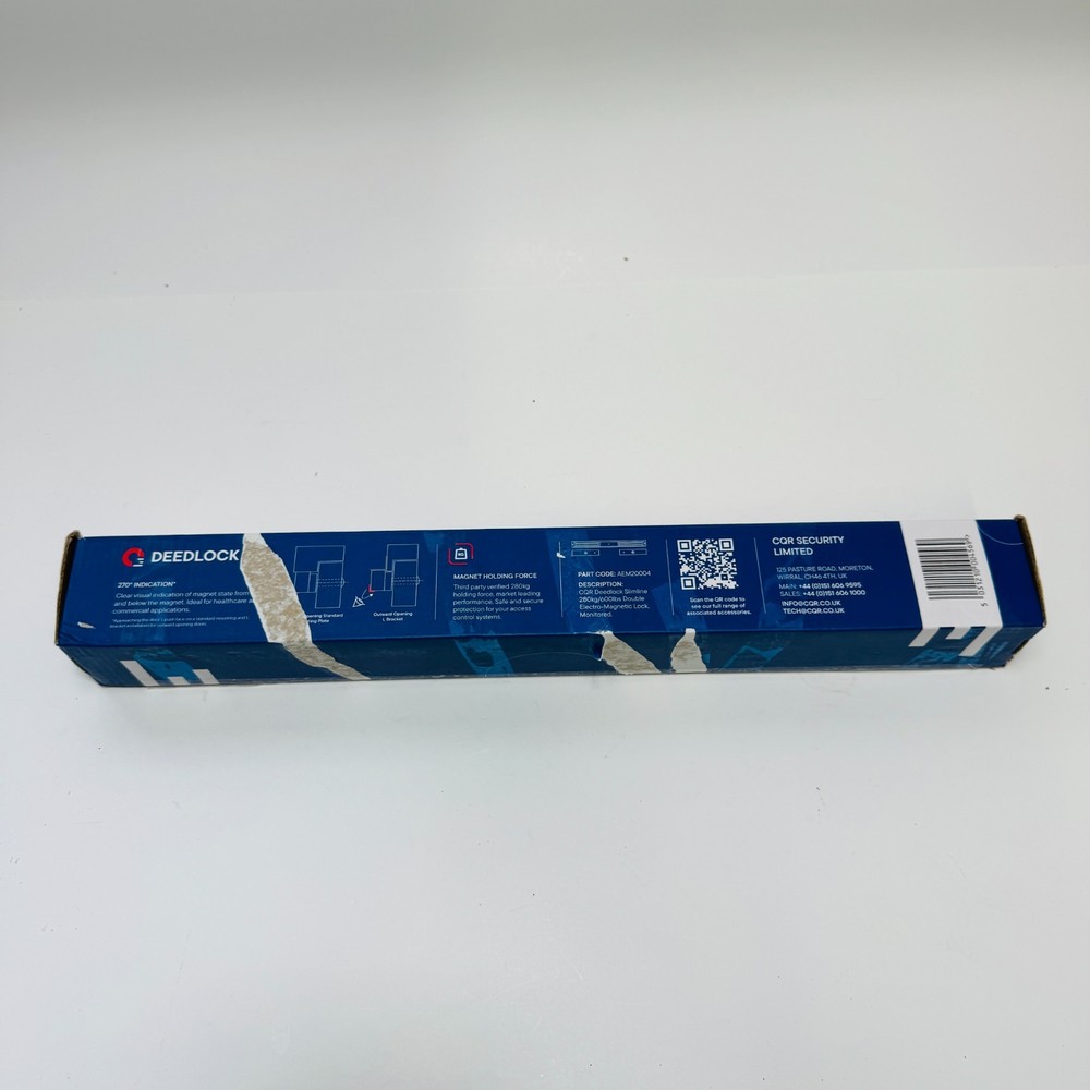 CQR AEM20004 280KG 600lbs Double Electromagnetic Lock Monitored