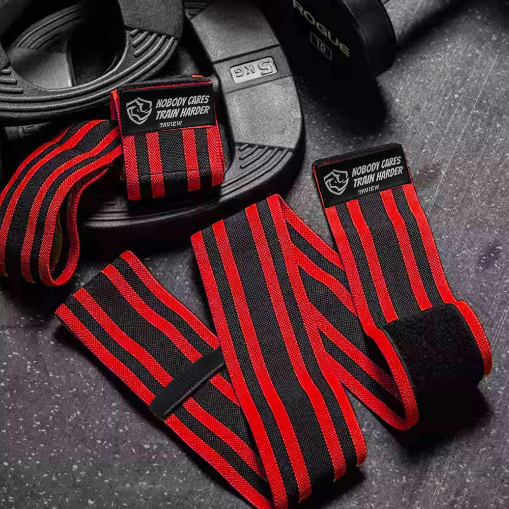 Elbow Wraps for Weightlifting (1 Pair), 47" Elastic Elbow Support & Compression