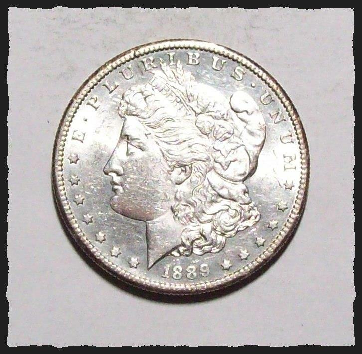 1889-S MORGAN DOLLAR  Lustrous UNC #11C70