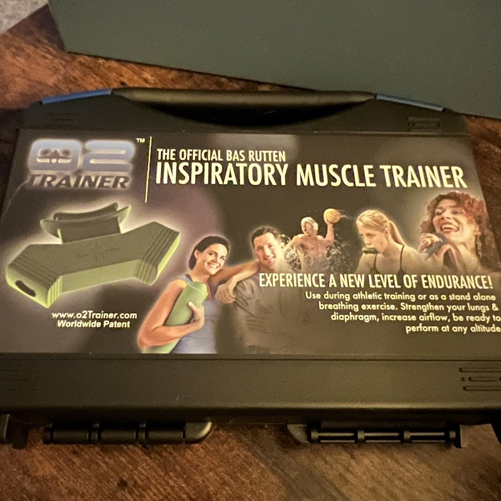 Bas Rutten O2 Inspiratory Muscle Training Device for Improving Diaphragmatic ...