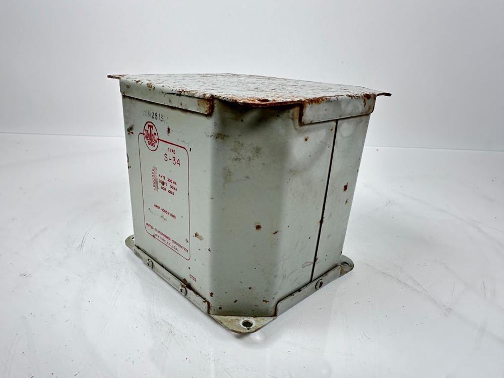 UTC Series Filament Transformer Type S-34