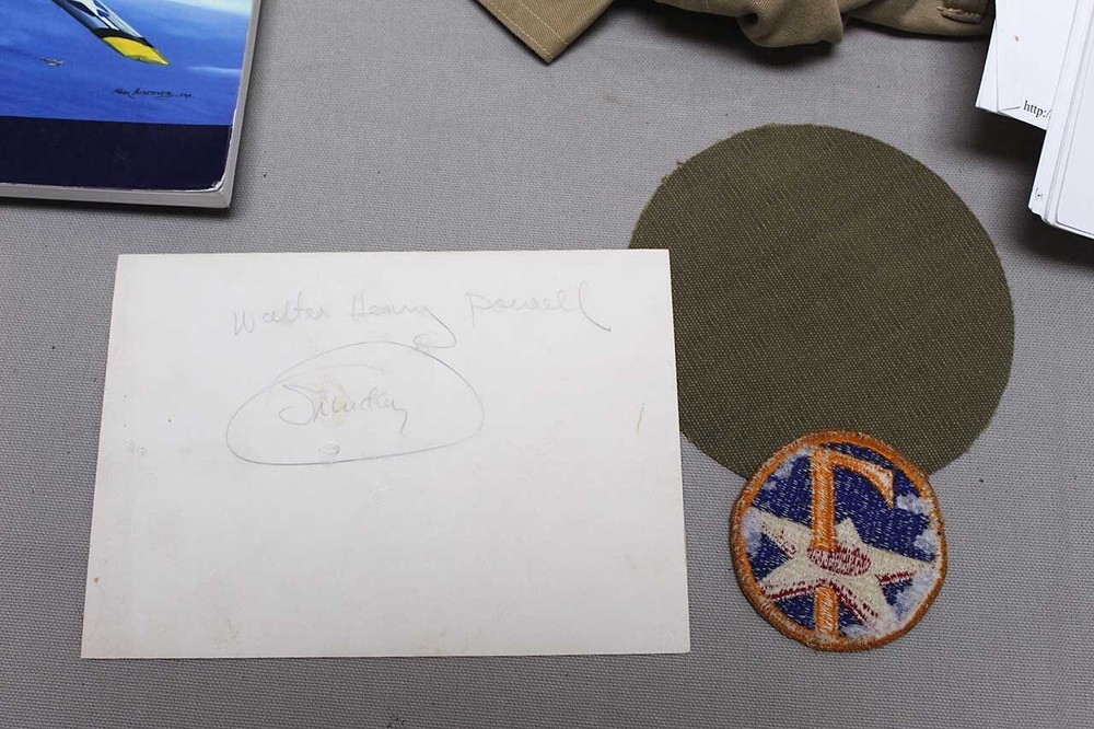 WW2 Group of Capt Powell P-51 Pilot – Pacific . FLU4871