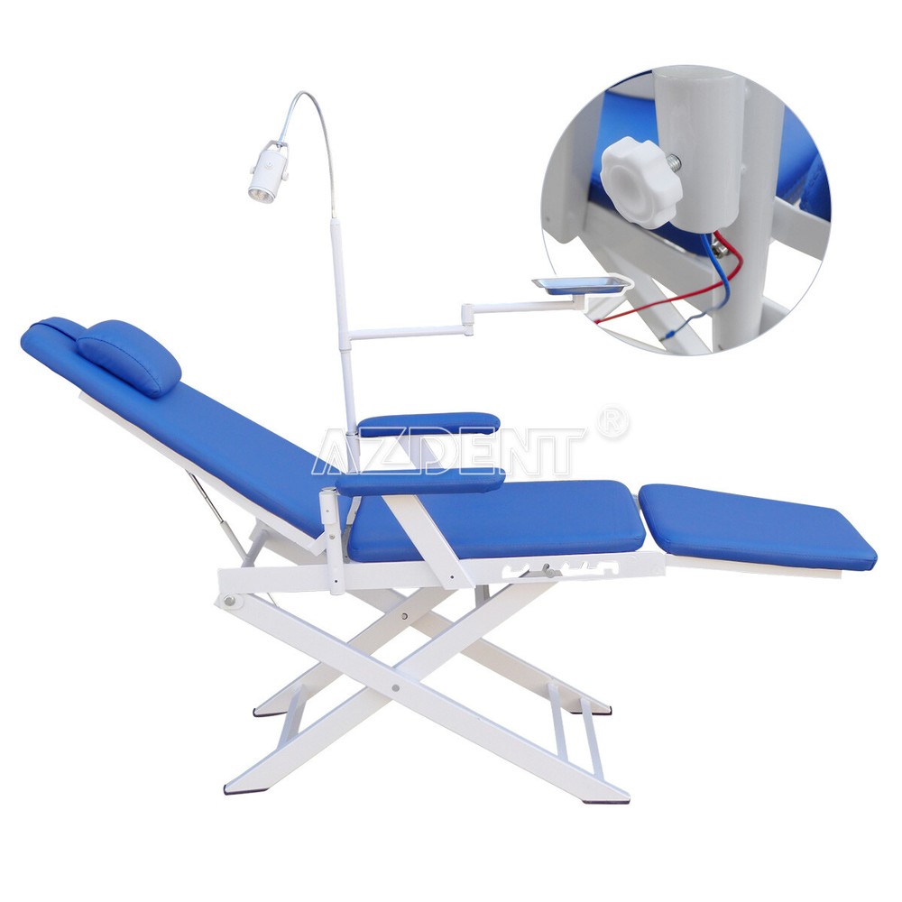 Portable Dental Mobile Delivery Unit Suction Rolling Case Compressor/Unit Chair