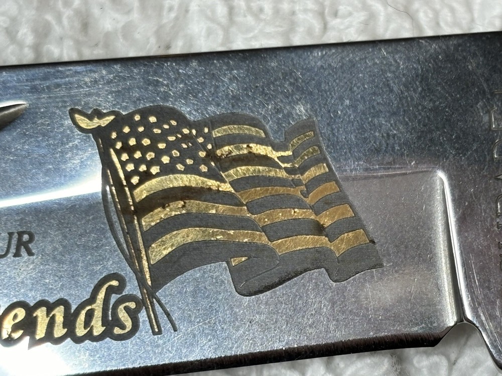 Schrade American Legends General Douglas MacArthur Lockback Knife with Case