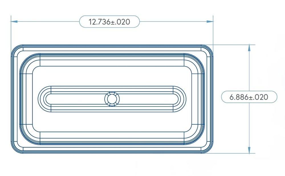 PermaLabel Count, 4" Deep, Clear