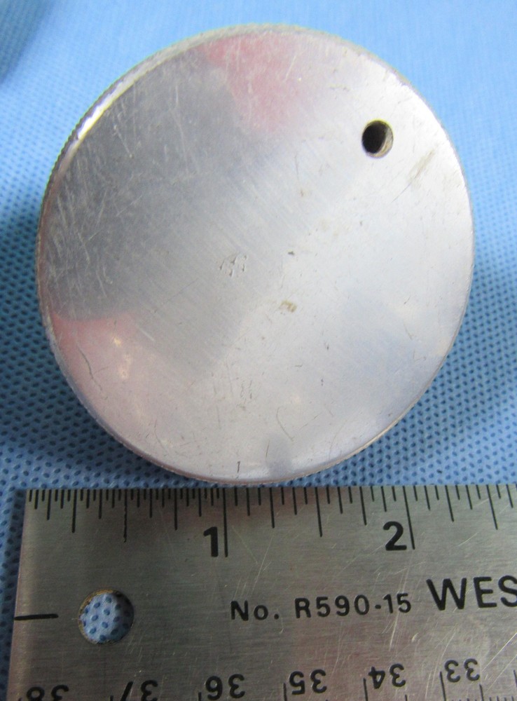 Lot 8 Mixed Rotary Control Knobs Vernier Dials Aluminum Plastic Assorted Vintage