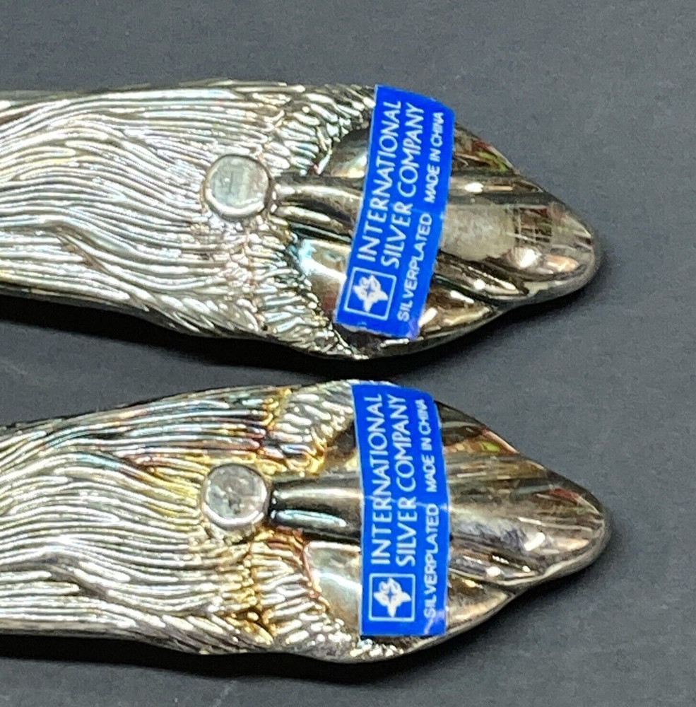 International Silver Company Santa Claus Serving Spoon and Fork