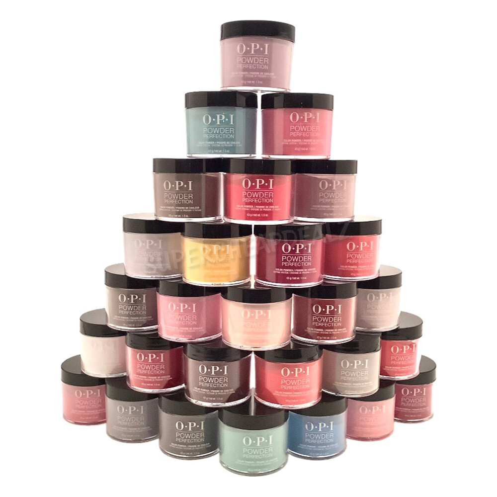 OPI Powder Perfection Dip Powder Nail Color 1.5 oz | Base Top Activator 0.5 oz