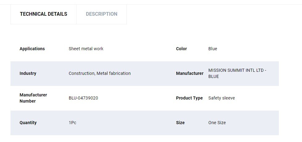 23" Leather Welding Sleeves Heavy Duty