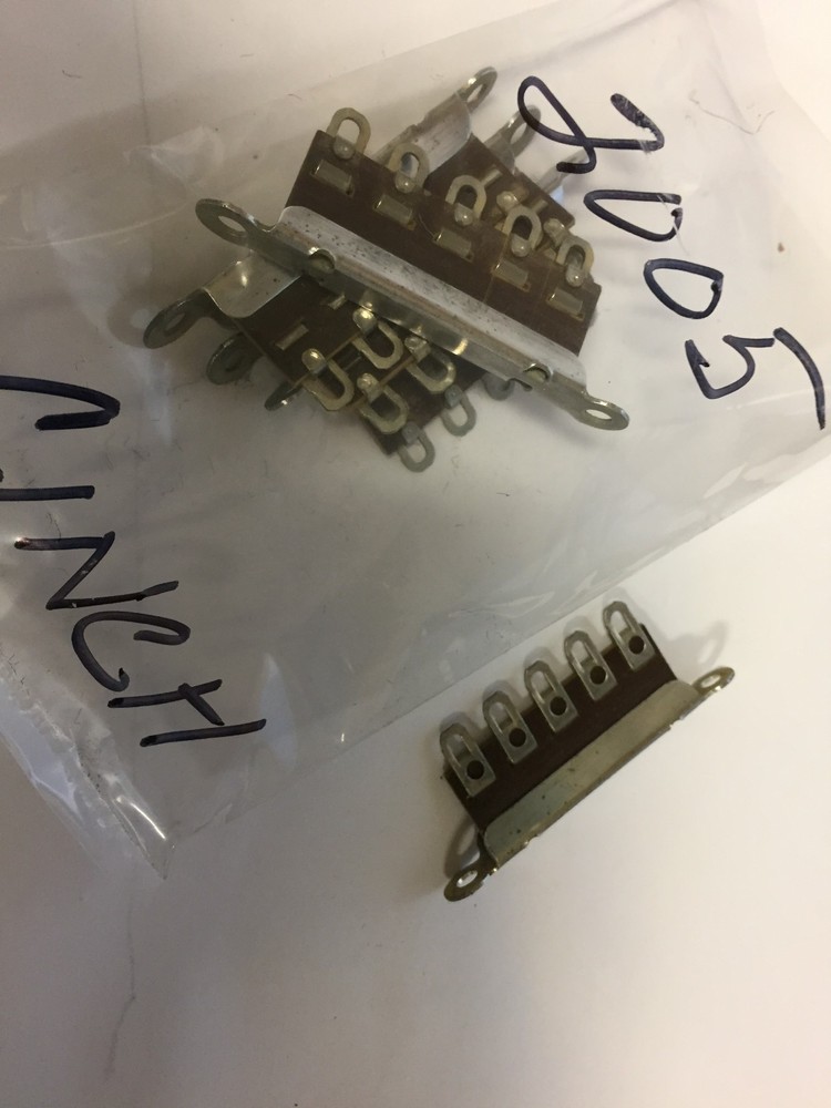 2005 CINCH JONES 5 LUG TERMINALS  5 PCS  NOS
