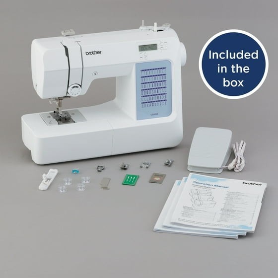 Brother CS5055 Computerized Sewing Machine with 60 Built-in Stitches