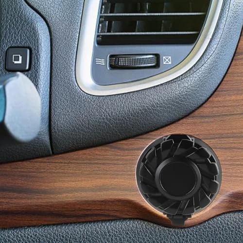 Car Push Start Button Cover, Luminous Vehicle Engine Start Stop Button Black