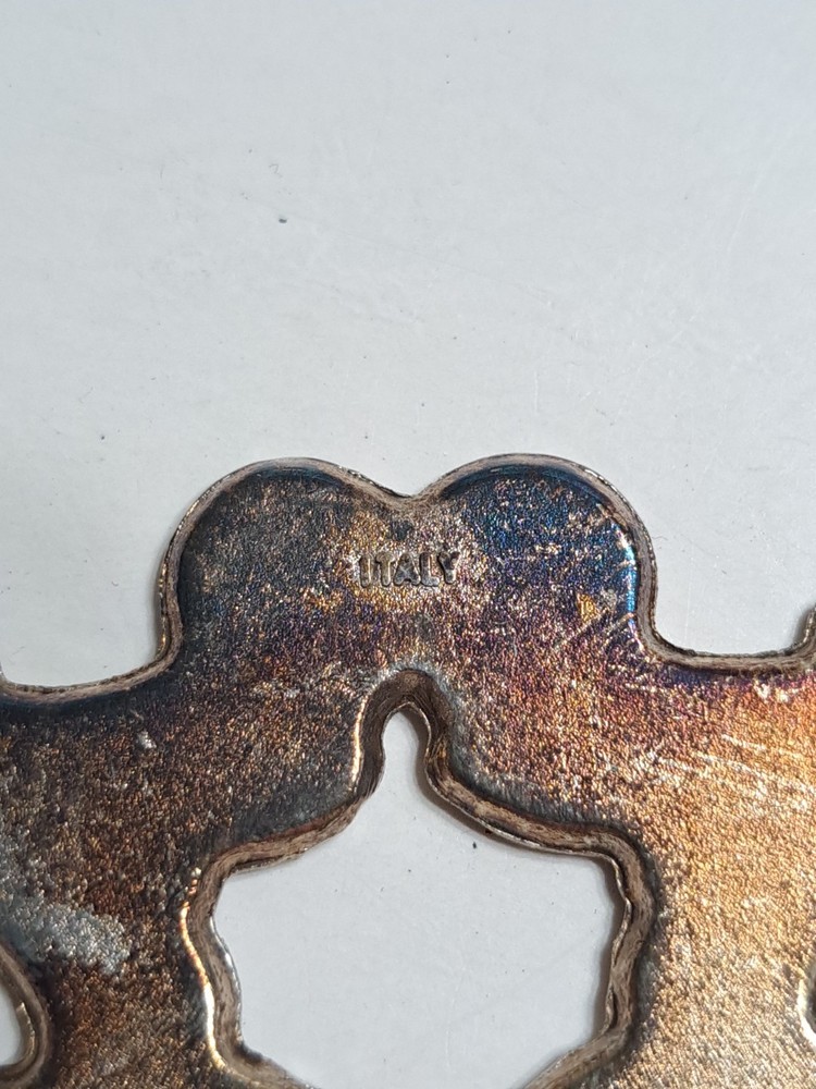 Vintage Silver-plated Trivet Made By The Sheffield Silver Co.