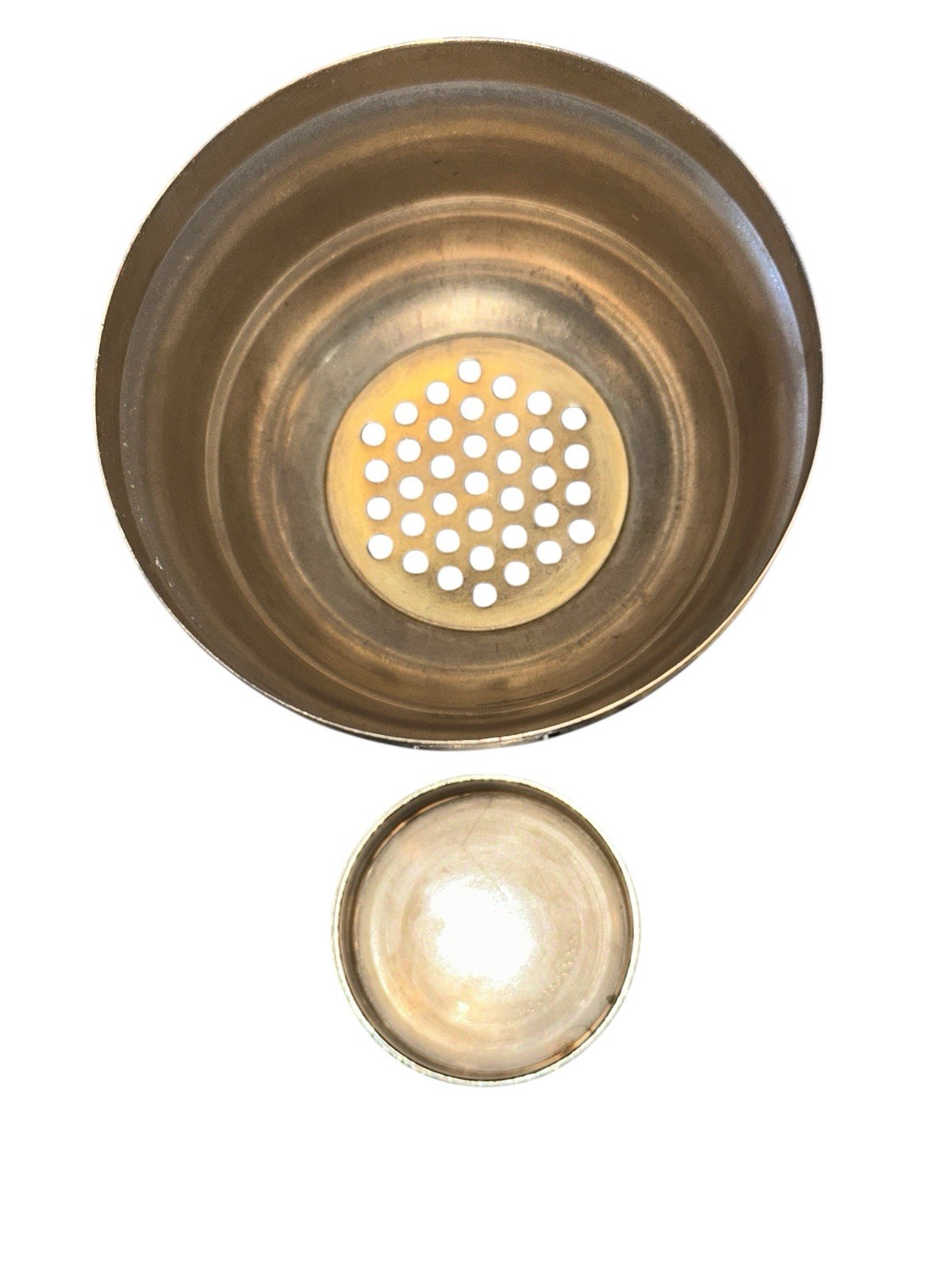 New Martinsville Moondrops Black Amethyst Glass Art Deco Cocktail Shaker Pitcher