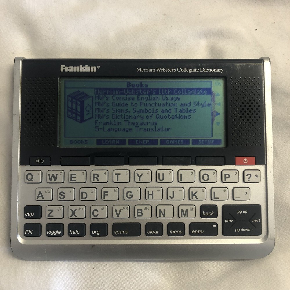 Scd-1890 Franklin Collegiate Dictionary- Digital