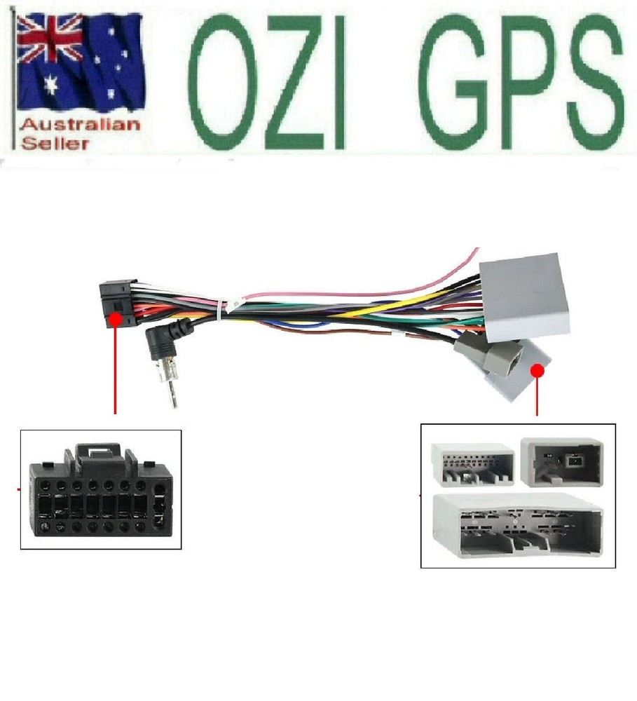 ANDROID  HEAD UNIT INSTALL CABLING FOR SUBARU FORESTER 1997-2012