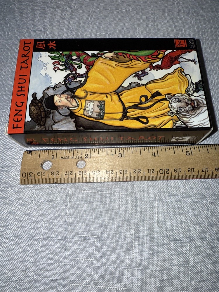 Feng Shui Tarot Cards Deck Peter & Eileen Connolly Complete W Guide Book EUC