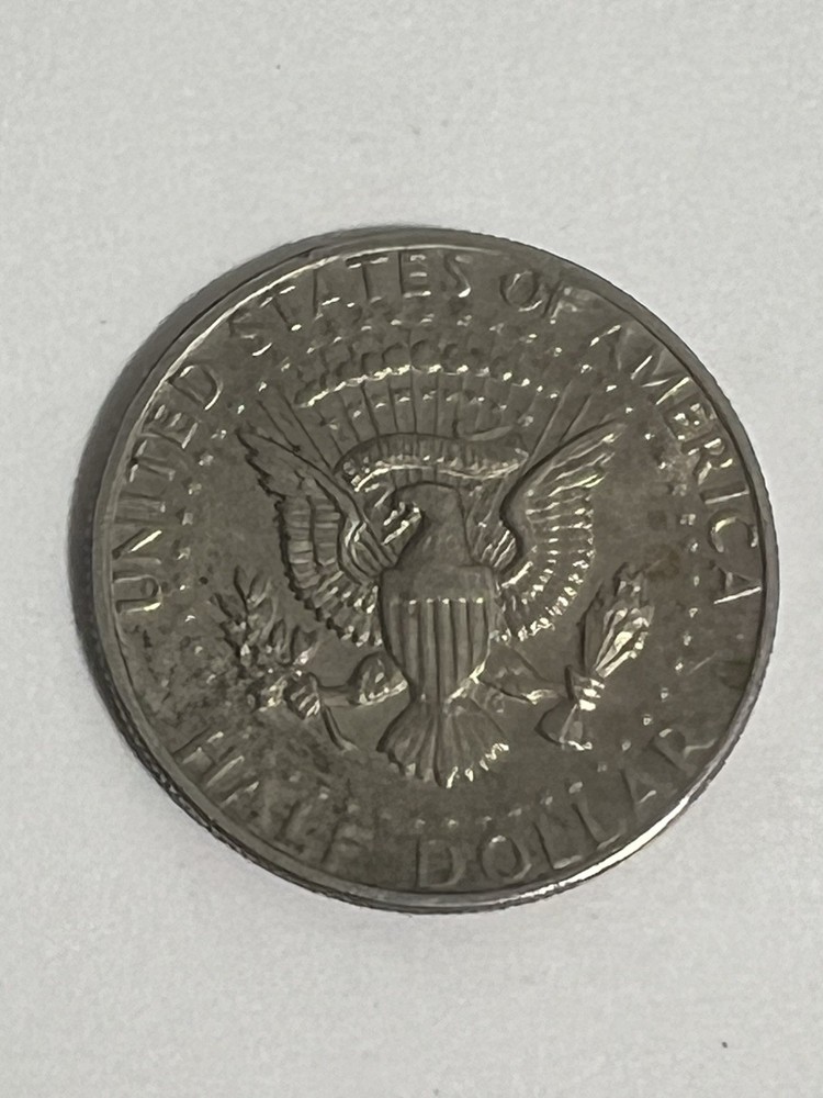 1980-P Kennedy Half Dollar Filled "P", Multi Errors.