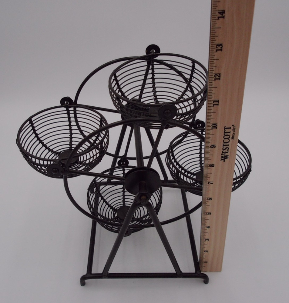 Wire Basket Carousel